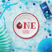 Assiettes En Carton Notre Little Ladybug Une première fête d'anniversa (Fête)