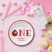 Assiettes En Carton Notre Little Ladybug Une première fête d'anniversa (Fête)