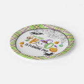 Assiettes En Carton Notre Petit Boo devient deux plaques de fête d'ann (Angle)