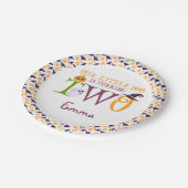 Assiettes En Carton Notre Petit Boo Turner Deux, Halloween 2e Annivers (Angle)