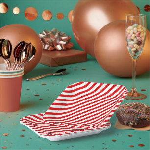 Assiettes En Carton Notre petit Carré d'anniversaire Firecracker