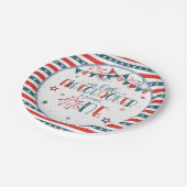 Assiettes En Carton Notre petit pétard 1er anniversaire (Angle)