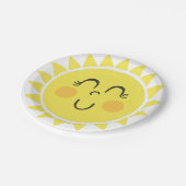 Assiettes En Carton Notre Petit Soleil (Angle)