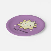 Assiettes En Carton Notre Petit Soleil Joyeux Plaque Papier Anniversai (Angle)