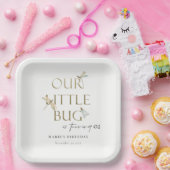 Assiettes En Carton Notre petite libellule d'or de Bug N'importe quel  (Fête)