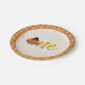 Assiettes En Carton Notre petite Turquie tourne une plaque - PL (Angle)