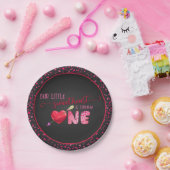 Assiettes En Carton Notre Plaque d'Anniversaire Petite Amoureuse - Noi (Fête)