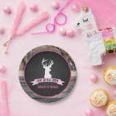Assiettes En Carton Notre Plaque de fête des petits cerfs - Fille (Fête)