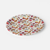 Assiettes En Carton Nourriture Côtière Nouvelle-Angleterre Amérique du (Angle)