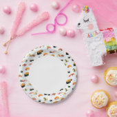 Assiettes En Carton Nourriture japonaise : Sushi Motif (Fête)
