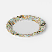 Assiettes En Carton Nourriture japonaise : Sushi Motif 4 (Angle)