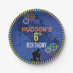 Assiettes En Carton Nourriture pour la fête d'anniversaire de Dart