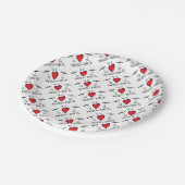 Assiettes En Carton nous aimons le moby-dick (Angle)