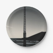 Assiettes En Carton Nous étions ici plaques de papier (Devant)