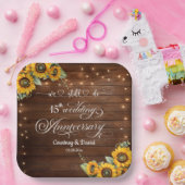 Assiettes En Carton Nous Faisons Encore 15ème Anniversaire Mariage Lum (Fête)