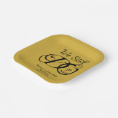 Assiettes En Carton Nous Faisons Toujours La Typographie Anniversaire  (Angulaire)