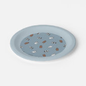 Assiettes En Carton Nous Ours nu - Ours en verre soleil Motif (Angle)