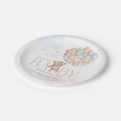 Assiettes En Carton Nous pouvons attendre avant que le genre révèle lu (Angle)