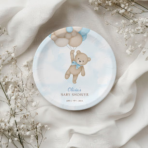 Assiettes En Carton Nous pouvons attendre le Baby shower