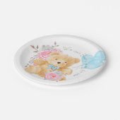 Assiettes En Carton nous pouvons attendre que le genre révèle (Angle)