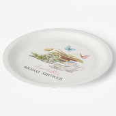 Assiettes En Carton Nouveau Chapitre Tea Set Papillons Livre Fête des (Angle)