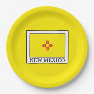 Assiettes En Carton Nouveau-Mexique