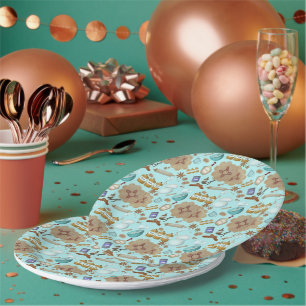 Assiettes En Carton Nouveau-Mexique Biscochito Cookies Zia Sun