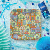 Assiettes En Carton Nouveau parti de la Maison (Fête)