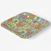 Assiettes En Carton Nouveau parti de la Maison (Angulaire)