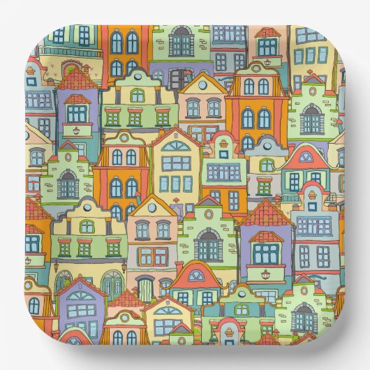 Assiettes En Carton Nouveau parti de la Maison (Recto)