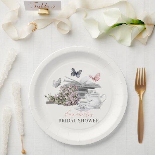 Assiettes En Carton Nouveau Théâtre Ensemble Rose Chapitre Bridal Show (Mariage)