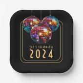 Assiettes En Carton Nouvel An (Recto)