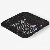 Assiettes En Carton Nouvel An 2026 (Angulaire)