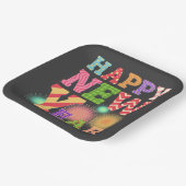 Assiettes En Carton Nouvel an drôle et heureux (Angulaire)