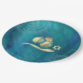 Assiettes En Carton Nouvel An juif | Plaques papier Rosh Hashanah (Angle)