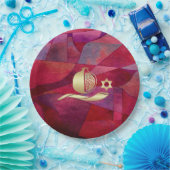 Assiettes En Carton Nouvel An juif | Rosh Hashanah (Fête)