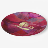 Assiettes En Carton Nouvel An juif | Rosh Hashanah (Angle)