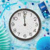 Assiettes En Carton Nouvel An Minuit Horloge (Fête)