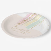 Assiettes En Carton Nouvel anniversaire de Cloud Nine (Angle)