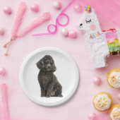 Assiettes En Carton Nouvel anniversaire de mariage du chien coquelicot (Fête)