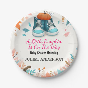 Assiettes En Carton Nouvelle ferme rose bleu Boho Girl Boy Baby shower