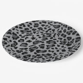 Assiettes En Carton Nouvelle texture léopard 11 (Angle)