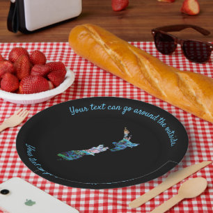 ASSIETTES EN CARTON NOUVELLE-ZÉLANDE KIWI PAUA PERSONNALISABLE