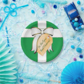 Assiettes En Carton N'ouvrez pas jusqu'à la plaque de papier de Noël (Fête)