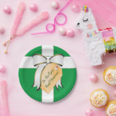 Assiettes En Carton N'ouvrez pas jusqu'à la plaque de papier de Noël (Fête)