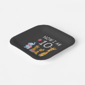 Assiettes En Carton Now I, 10 ans d'âge 10 Birthday (Angulaire)