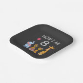 Assiettes En Carton Now I, 8 ans d'âge huit (Angulaire)