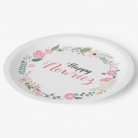 Assiettes En Carton Nowruz Persian Bonne Année (Norooz) (Angle)