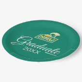 Assiettes En Carton NSU Spartans Diplômé (Angle)