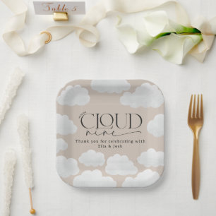 Assiettes En Carton Nuage naturel beige neuf douche moderne design